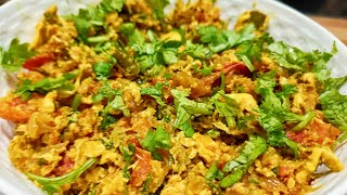 Tamil Nadu Style Egg Burjee Recipe  Egg Podimas in Tamil  Ande ki bhujiya [upl. by Llechtim]