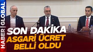 CANLI I 2024 Asgari Ücret Belli Oldu Bakan Işıkhan 2024 Yılı Asgari Ücretini Açıkladı [upl. by Ecirahc]