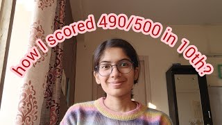 how I scored 98 in 10th boards  cbse [upl. by Yxor]