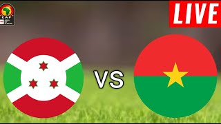 Burundi vs Burkina Faso Live Score l Uefa Nations League Qualification 202425 [upl. by Macmahon]