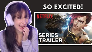 Arcane Season 2  quotCome Playquot  Series Trailer  Netflix  First Time Watching  Reaction [upl. by Rodina]