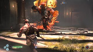 God of War Daudi Hamarr GMGOW Difficulty No Damage Boss Fight [upl. by Dorej499]