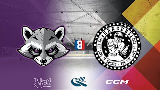 Trash Pandas VS Rangers  Div 8  8th December  IceHQ Rec League ice hockey [upl. by Lemuel]