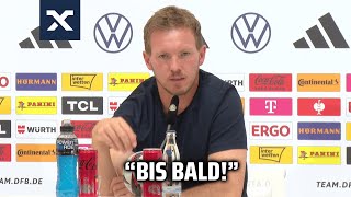 Ende für Gündogan beim DFB Das sagt Nagelsmann 👀🗣️ [upl. by Garner]