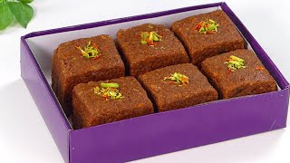 Habshi Halwa  Multani Sohan Halwa by Tiffin Box  Homemade Sweets Recipe [upl. by Adlesirc]