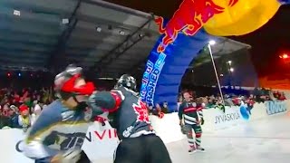 Red Bull Crashed Ice  first ever Fight full race [upl. by Vada]