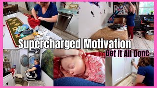 Supercharged Motivation When You Don’t Have The Energy  Clean With Me Cleaning Motivation [upl. by Noby]