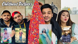 Reacting To Our Childhood Pictures 🤣  Meray Bhai Nay 15 Din Sy Munh Nahi Dhoya 😂 [upl. by Saidel]