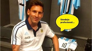 VENDAJE PREVENTIVO PARA FÚTBOL [upl. by Yatnod]