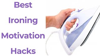 My Best Ironing Hacks Ironing Motivation Tips For Fun Ironing Self Care At Home [upl. by Radec219]