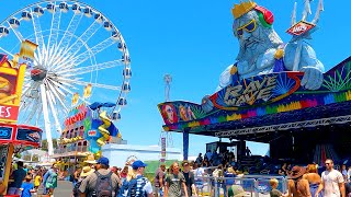 OC Fair FULL Walkthrough 2022  Orange County Fair 4K [upl. by Irab343]