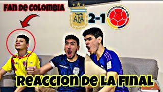 Argentina 1  0 Colombia  REACCION Final Copa América 2024  ¡ARGENTINA CAMPEON [upl. by Drahnreb]