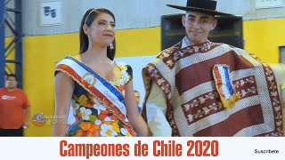 Campeones Nacionales de Cueca Extra Jóvenes 2020 de Graneros  Muestra de Campeones Bulnes 2022 [upl. by Ayoras635]