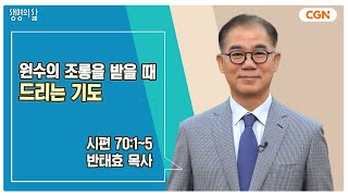 생명의 삶 큐티 원수의 조롱을 받을 때 드리는 기도  시편 7015  반태효 목사  241113 QT [upl. by Edivad]