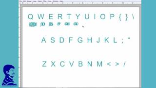 Learn Tamil Typing Keyboard Easy Way [upl. by Notlek]