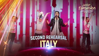 Elisabetta Lizza  Specchio Mirror On The Wall  Second Rehearsal  Italy 🇮🇹  JESC 2021 [upl. by Laspisa]