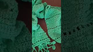 crochet mufflers trending reels creativecontentcreator contentcreatorlife youtubeshorts [upl. by Kawai]