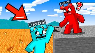 TEST NA PRZYJACIELA w Minecraft 😨😨 [upl. by Hsina]