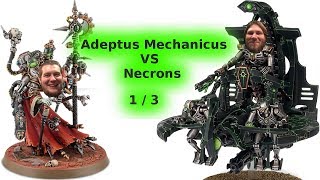 Warhammer 40K  New Necrons VS Adeptus Mechanicus  Forgebane Kampagne 13 [upl. by Jaan]