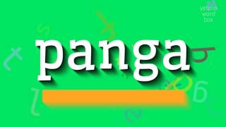 PANGA  A Guide How To Pronounce Panga The Real Way To Pronounce Panga [upl. by Issirk]