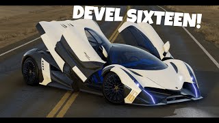 5000HP 2024 Devel Sixteen Mod Showcase  BeamNGDrive [upl. by Cerf]