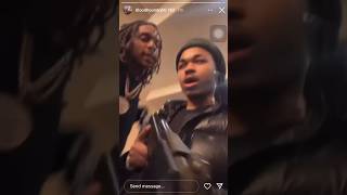 BloodhoundQ50 amp Bloodhound Lil Jeff on instagram flexing switches trollin chiraq chicago rap [upl. by Lamrert]