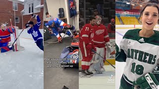 HOCKEY TIKTOK COMPILATIONS🏒😻 part 35 [upl. by Nyrad]