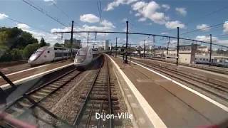 Voyage en cabine Sur la PLM de Dijon à Tonnerre 120 km [upl. by Htbazile]