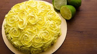 EGGLESS LEMON CAKE RECIPE l WITHOUT OVEN [upl. by Willing]