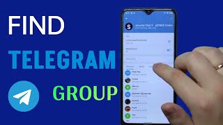 How to Find Telegram Group Link  Find Telegram Group Link [upl. by Irrol]