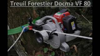 Treuil Forestier Docma VF80 [upl. by Aihsetan440]