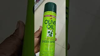 Olive Oil Hair Spray  Sheen Your Hair For Valentines Day [upl. by Eeryk]