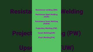 Types of welding processwelding technologyshortsvideo educationshortsfeedphysicstechnology [upl. by Oinafipe]