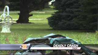 17 Year Old Killed In Troy Crash [upl. by Fe703]