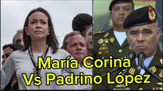 María Corina vs Padrino López [upl. by Nygem]