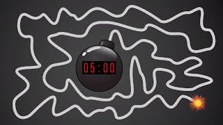 5 Minute Timer BOMB 💣 With Giant Bomb Explosion [upl. by Stretch]