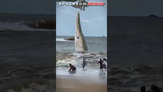 AMAZING CITIZENS WERE SHOCKED BY GIANT CATFISH ON THE BEACH fishing [upl. by Annavoeg171]