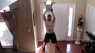 Killer total body workout with concrete blocks [upl. by Hardman]