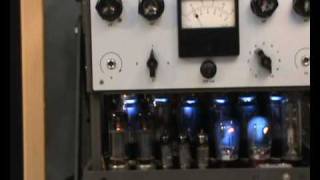 1kW Philips EL6471 Tube Amplifier from 1955 demonstrates its original sound  listen [upl. by Eseilenna499]