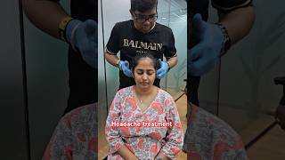 Chiropractic treatment for Headache and cervical spondylitis drrajneeshkant [upl. by Ellenuahs]