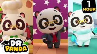 Halloween Costume Party 🎃  Halloween Special  Dr Panda  9 Story Kids [upl. by Yelrihs]