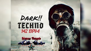 Dark techno set 7 142 bpm 2024  Mauro Temple  Dark hard techno [upl. by Akirderf147]