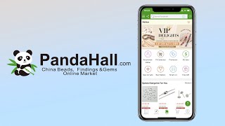 How to place an order on the PandaHall Beads APP  pandahall pandahallapp jewelry diy beading [upl. by Lupita]