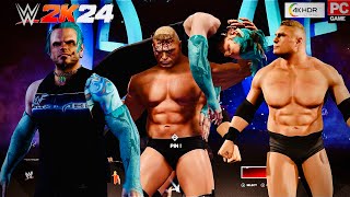 Brock Lesner vs Jeff Hardy  BACKLASH  Classics of all Time  WWE Oct 262024 4KHDR [upl. by Fachanan]