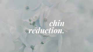 chin reduction forced [upl. by Ymia783]