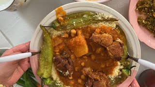 بربوشة🤪 بالكابويا😍 Couscous au potironkabouya de biskra [upl. by Anatola344]