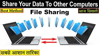 How To Share Files In Local Network  File Sharing In Network Step By Step  File Sharing In Windows [upl. by Shay]