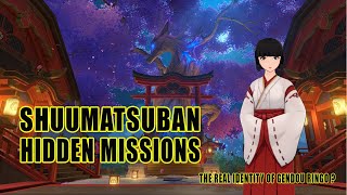 SHUUMATSUBAN HIDDEN MISSIONS  GENSHIN IMPACT [upl. by Aivil]