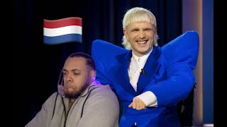 Joost Klein  Europapa REACTION Eurovision 2024 🇳🇱 [upl. by Ardnos]