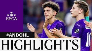 HIGHLIGHTS RSC Anderlecht  OHL  20242025 [upl. by Notlaw]